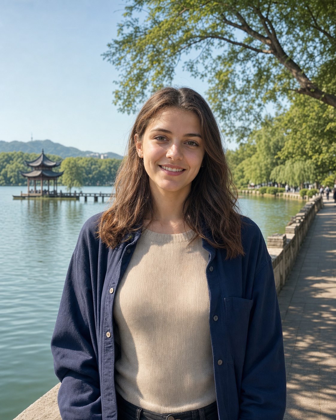 Example profile portrait of an international au pair in Hangzhou